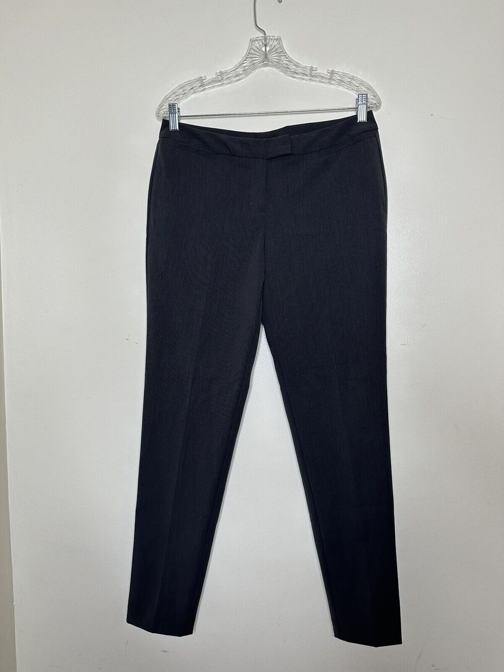 Harve Benard Size 6 Gray Dress Pants New With Tags MSRP $69 Tapered Leg Pleated